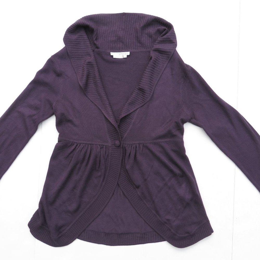 To The Max Top Cardigan Sweater Light Layer top Purple Tothemax